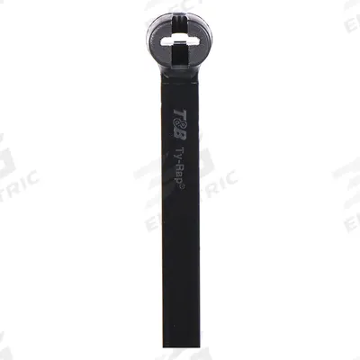 TY-RAP Cable Tie: 8 1/2 in Nominal Lg, 2 in Nominal Max. Bundle Dia., 0.27 in Wd - Fine Adjustment Cable Ties