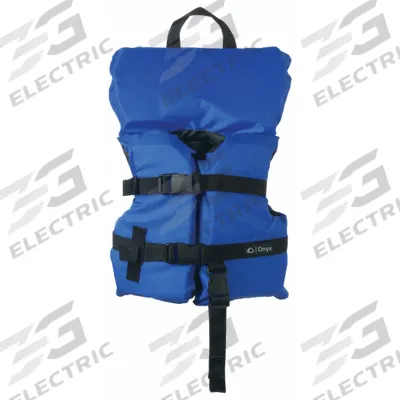 ONYX Life Jacket: Blue, Level 70, Type III, 15 1/2 lb Buoyancy, Not Reflective - Foam Personal Flotation Devices