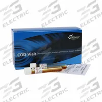 CHEMETRICS Water Quality Test Kit: Chemical Oxygen Demand, 0 to 1,500 ppm, 24 Tests, (25) Vials (MPN K-7360S). Key specifications — Includes: (25) Vials; Range: 0 to 1,500 ppm; Sensitivity: Spectrophotometer 23 mg/LLED Photometer +/- 20 mg/L; Test Parameters: Chemical Oxygen Demand.