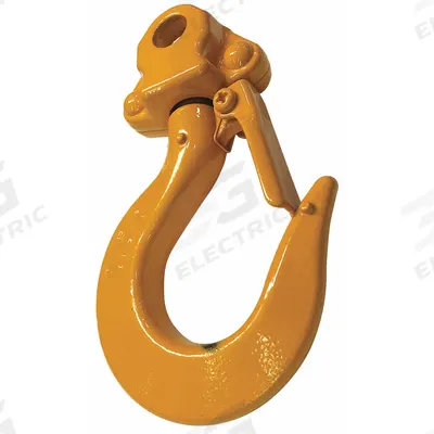 HARRINGTON Top Hook Assembly: Lever Chain Hoists, 12,000 lb Compatible Load Capacity - Top Hooks for Hoists