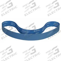 NORTON Sanding Belt: 2 1/2 in W x 48 in L, Zirconia Alumina, 50 Grit, Y Wt Cotton Backing, 10 PK (MPN 78072727213). Key specifications — attr556092: NORTON; attr556103: BlueFire R821P.