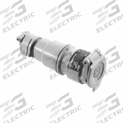APPLETON ELECTRIC Straight Blade Connector: 5-20R, 125V AC, 20 A, 3 Pole, 2 Wire, Gray (MPN ECCL2023) - General Purpose Connectors
