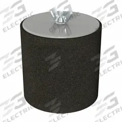SOLBERG Filter Silencer: 1 1/2 in Inlet Size, 80 scfm, 6.5 in Overall Ht, 4.5 in Outside Dia, Paper (MPN FT-18P-150). Key specifications — attr60071: FT-18P-150; attr60074: SOLBERG.