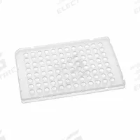 MTC BIO PCR Well Plate: Non-Sterile, 96 Wells, 0.1 mL, 5.5 mm Dia, RNase/DNase Free, Round (MPN PC10ES-9-N-ABI). Key specifications — Brand: MTC BIO; Body Color: Natural; RNase/DNase Free: Yes; Well Shape: Round; Material: Polypropylene.