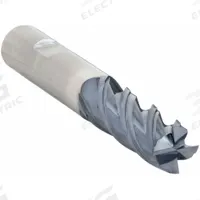 WIDIA HANITA Square End Mill: Carbide, AlTiN Coated, 4 Flute, 1" Mill Dia, 2" LOC, 5" OAL (MPN 4V6525018SW)