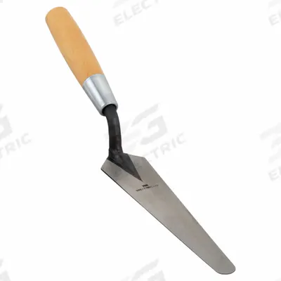 MARSHALLTOWN Coke Trowel: Blade Material Carbon Steel, Blade Shape Round - Duck Bill Trowels