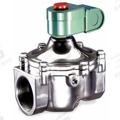 REDHAT Solenoid Valve: 2-Way, Normally Closed, 2 in Pipe Size, 110V AC/120V AC, High Flow, NBR Seal (MPN 8215B080CSA). Key specifications — Brand: REDHAT; Pipe Size: 2 in; Voltage: 110V AC.
