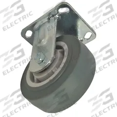 DAYTON Rigid Caster: 500 lb Load Capacity, 5 in Overall Lg, 5 in Overall Wd, Polyolefin/Steel, Gray (MPN MH13X47102G). Key specifications — Material: Steel; Compatible Grainger Part Number: 13X474; Color: Gray; Brand: DAYTON; Manufacturer Part Number: MH13X47102G.