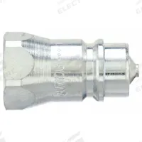 PIONEER Hydraulic Quick Connect Hose Coupling: 1/2 in Coupling Size, Steel, 45.42 lpm Max. Flow Rate (MPN 8010-16P). Key specifications — Body Material: Steel; Valve Type: Poppet; Thread Size: 7/8"-14; Brand: PIONEER.