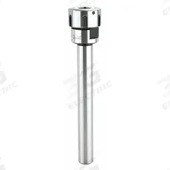 LYNDEX-NIKKEN Collet Chuck Extension: ER16, 3/4 in Shank Dia, 1.28 in Projection (MPN E16-EXT-750). Key specifications — attr1038801: Coolant Through; attr1033126: LYNDEX-NIKKEN.