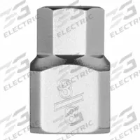 MILWAUKEE Bit Socket: 1/4 in Drive Size, Hex Tip, 3/8 in Tip Size, 51/64 in Overall Lg, Fixed Insert (MPN 45-34-1127). Key specifications — attr1204765: Fixed Insert; attr1204767: MILWAUKEE.