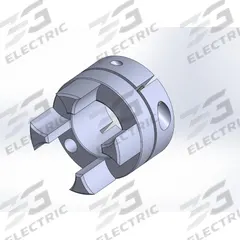 RULAND MANUFACTURING Jaw Coupling Hub: JC50 Coupling Size, 3 1/8 in Outside Dia, Inch, Aluminum (MPN JC50-28-A). Key specifications — attr662266: JC50; attr662259: RULAND MANUFACTURING.