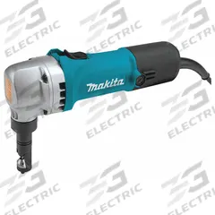MAKITA Nibbler: 1 3/4 in Min. Cutting Radius, 16 ga Capacity (Steel), 360° Swivel Angle, 50/60 Hz (MPN JN1601). Key specifications — attr1256431: MAKITA.