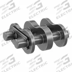 TRITAN Roller Attachment Link: For Std Roller Chains, 35, Double Strand, 3/8 in Pitch, Steel, Plain (MPN 35-2R CL). Key specifications — Link Type: Connecting; Brand: TRITAN.