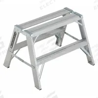 LOUISVILLE LADDER Step Stool: 2 Steps, 2.1 ft Overall Ht, 300 lb Load Cap, Aluminum (MPN L-2032-02). Key specifications — Brand: LOUISVILLE LADDER; Color: Silver.