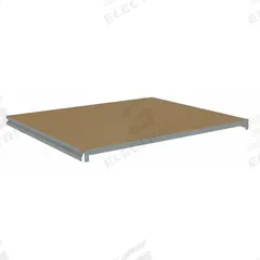 TENNSCO Shelf: 48 in x 36 in, 500 lb Load Capacity, Particleboard, Gray, Shelf (MPN ZAESH-4836D). Key specifications — Decking Material: Particleboard; Includes: (4) Beams; Decking Finish: Unfinished; Shelf Configuration: Single Straight; Color: Gray; Frame Material: Steel; Brand: TENNSCO; Frame Finish: Zinc Plated.