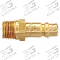 PARKER Quick Connect Hose Coupling: 1/2 in Body Size, 1/2 in Hose Fitting Size, 1/2" -14 Thread Size (MPN BH2F). Key specifications — Brand: PARKER; Thread Size: 1/2" -14; Hose Fitting Gender: Male.