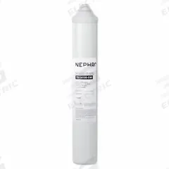 NEPHROS Quick-Connect Water Filter: 1 micron, 2.5 gpm, 17 in Overall Ht, 3 in Overall Dia (MPN 70-14150-E60). Key specifications — Product Type: Quick-Connect Water Filter; Filter Media: Carbon; Brand: NEPHROS; Reduces: Chlorine Taste.
