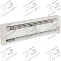 DAYTON Electric Baseboard Heater: Commercial Grade, 375W/500W, Thermostat Not Included, White (MPN 3UG30). Key specifications — Thermostat Included: Thermostat Not Included; Duty Rating: Commercial Grade; Housing Style: Conventional; Wattage Output: 375W/500W; Housing Color: White; Voltage: 208/240V AC; Brand: DAYTON.