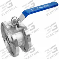 USA INDUSTRIALS Manual Two-Way Ball Valve: 2 1/2 in, 316 Stainless Steel, Straight Valve Body, Lever (MPN ZUSA-VLV-174). Key specifications — Brand: USA INDUSTRIALS; Handle: Lever.