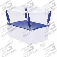 ROYAL BASKET TRUCKS Cube Truck Spring Lift Kit: G12-BBX-PSN, 31 1/2 in x 21 in x 5/8 in, Blue. Key specifications — Color: Blue; Material: Steel Wire Platform with Vinyl Cover; Brand: ROYAL BASKET TRUCKS; Includes: Platform; Manufacturer Part Number: G12-BBX-PSN; For Use With: 35LF41.