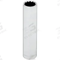 WESTWARD Socket: Metric, 1/4 in Drive Size, 5 mm Socket Size, 12-Point, Deep, Chrome, Socket (MPN 53YR54). Key specifications — attr1204417: WESTWARD; attr1204392: Chrome.