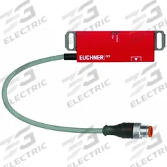 EUCHNER Non-Contact Safety Switch: Pigtail Connector, Multicode, 8 Pins, M12, 1 m Cable Lg (MPN CES-AR-CR2-CH-SA-105745). Key specifications — Compatible Actuator Technology: RFID; Brand: EUCHNER; Door Opening Orientation: Right Hand; Electrical Connection: M12; Coding: Multicode; Can be Daisy-Chained: No.