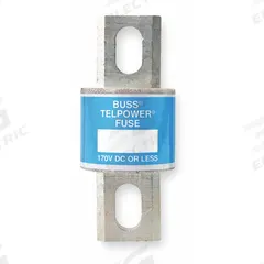BUSSMANN Telecom Protection Fuse: TPL Series, Fast-Acting, Bolt-On, 400 A, 170 V DC (MPN TPL-CR). Key specifications — attr1282929: TPL; attr211197: BUSSMANN.