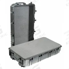 PELICAN Protective Case: 21 1/2 in x 41 1/8 in x 14 7/8 in Inside, Convoluted/Pick and Pluck/Solid (MPN 1780-000-110). Key specifications — Handle Style: Folding; Brand: PELICAN; Case Closure Type: Double Throw.