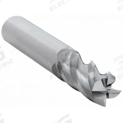 APPROVED VENDOR Square End Mill: Carbide, 4 Flute, 3/4" Mill Dia, 1-1/2" LOC, 4" OAL (MPN 284-000300) - Fast-Cutting Carbide Square End Mills