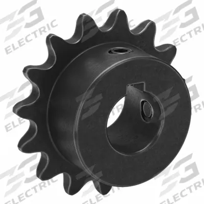 TRITAN Sprocket: 35, For 3/8 in Chain Pitch, 5/8 in Bore Dia, 15 Teeth, 1.804 in Pitch Dia - Size 35 Fixed-Bore Roller Chain Sprockets