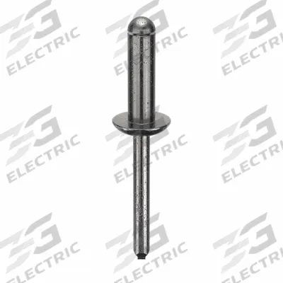 APPROVED VENDOR Blind Rivet,2.174 in L,0.25 in dia,PK100: Inch, 2 11/64 in Overall Lg, 13/16 in Body Lg - Domed-Head Blind Rivets