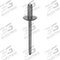 Blind Rivet,1 11/16" L,0.156" dia,PK500: Inch, 1 11/16 in Overall Lg, 23/64 in Body Lg, 500 PK (MPN U34131.015.0053). Key specifications — Brand: APPROVED VENDOR.