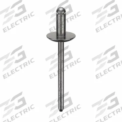 APPROVED VENDOR Blind Rivet,1 11/16" L,0.156" dia,PK500: Inch, 1 11/16 in Overall Lg, 23/64 in Body Lg - Large Flange Blind Rivets