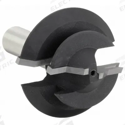 WESTWARD Roundover Cut Profile Router Bit: Fractional Inch, Carbide Tipped - Roundover Profile Router Bits