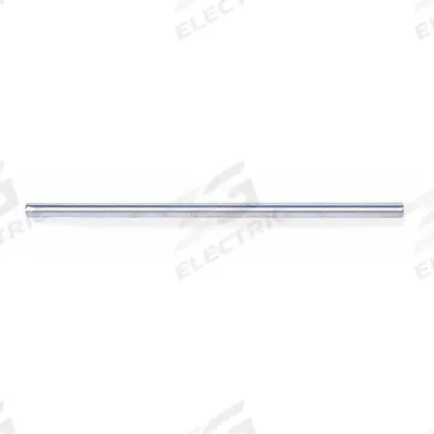 OHAUS Aluminum Rod: Aluminum, 1/2 in Rod Dia, 2 in Overall Lg, 1 in Overall Ht - Lab Support Rods