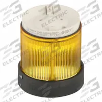 SCHNEIDER ELECTRIC Tower Light Module: Flashing, 24 to 48V DC, Yellow, 70 mm Overall Dia, XVB (MPN XVBC4B8). Key specifications — Brand: SCHNEIDER ELECTRIC; Compatible with Series: XVB; Lens Color: Yellow; Operating Voltage: 24 to 48V DC; Manufacturer Part Number: XVBC4B8.