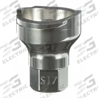 3M Spray Gun Cup Adapter: Spray Gun Adapter, Adapters for Spray Gun Cups, PPS, Stainless Steel, S17 (MPN 26111). Key specifications — Brand: 3M; Compatible with Series: PPS; Material: Stainless Steel; Adapter Type: S17; Thread Size: 1/4 in; Product Type: Spray Gun Adapter.