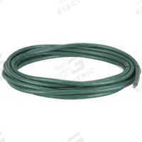 CHAINFLEX Control Cable: 18 AWG, 12 Conductors, 25 ft, PVC Jacket, 600 V (MPN CF5-07-12-25). Key specifications — Conductor Material: Copper; Conductor Configuration: Single; Minimum Bend Radius Factor - Fixed: 4 x OD; Minimum Bend Radius Factor - Flexible: 5 x OD; Includes Ground: Yes; Minimum Bend Radius Factor - E-Chain: 6.8 x OD; Resistance Properties: Oil and Grease Resistant; Standards: CE.