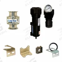 EXAIR Vacuum Conveyor Kit: For 2 in Hose I.D., 1 3/4 in Vacuum ID, 3 1/4 in Vacuum OD, -28.5 in wc (MPN 163200-316). Key specifications — Product Type: Sanitary Flange Line Vacuum Kit; Air Inlet Thread Size: 3/8 in; Brand: EXAIR.