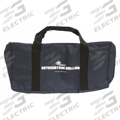 MEDSOURCE Cervical Collar Bag: Zippered Pockets, Polyester - Cervical Collars
