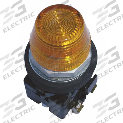 EATON Pilot Light: 30 mm Panel Mounting Size, Yellow, LED - LED Pilot-Lights