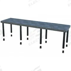STRUCTURAL PLASTICS Plastic Shelving: 96 in x 24 in, 24 in Overall Ht, 1 Shelves (MPN S9624A). Key specifications — Resistance Properties: Corrosion-Resistant; Frame Material: Plastic; Shelving Material: High Density Polyethylene; Brand: STRUCTURAL PLASTICS.