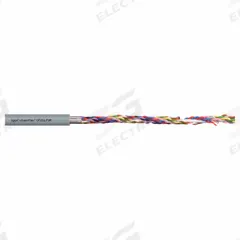 CHAINFLEX Data Cable: 24 AWG, 4 Conductors, Order by the Foot, PUR Jacket, 300 V (MPN CF211-PUR02042). Key specifications — attr1141190: Copper; attr1141193: Twisted Pair; attr1141160: 4 x OD; attr1141165: 6 x OD; attr1141168: No; attr1141174: 7.5 x OD; attr1141159: Notch Resistance; attr1141182: EAC TC RU C-DE. ME77.B.01559.