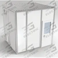 PORTA-FAB Modular Cleanroom: 10 ft x 8 ft x 10 ft, 80 sq ft Int Area, STC 31 (MPN 8CR810). Key specifications — Brand: PORTA-FAB; Sound Transmission Coefficient: STC 31; Wall Material: Steel; Assembled: Unassembled.