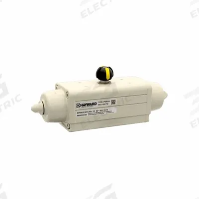 HAYWARD Pneumatic Valve Actuators: 133 in-lb Force at 80 psi, Epoxy-Coated Aluminum - Spring-Return Valve Actuators