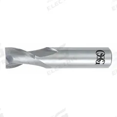 OSG Square End Mill: Carbide, 2 Flute, 1 mm Mill Dia, 2 mm LOC, 39 mm OAL (MPN 412-0394)