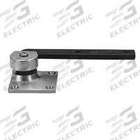 RIXSON Pivot Hinge: Brass, 4 1/4 in Leaf Ht, 1 1/16 in Leaf Wd (MPN 117 626 LH). Key specifications — Material: Brass.