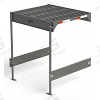 EGA Work Platform Add-On Unit: Steel, 500 lb Load Capacity, 39 in x 39 in (MPN CW0-45-0-3). Key specifications — attr1051572: EGA; attr1051574: Gray; attr1051613: 4UYE4; attr1051614: CW7-45-5-6; attr1051619: Add-On Unit; attr1051620: Not Stackable; attr1062618: No Handrails.