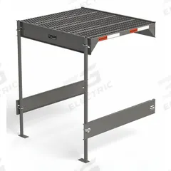 EGA Work Platform Add-On Unit: Steel, 500 lb Load Capacity, 39 in x 39 in (MPN CW0-45-0-3). Key specifications — attr1051572: EGA; attr1051574: Gray; attr1051613: 4UYE4; attr1051614: CW7-45-5-6; attr1051619: Add-On Unit; attr1051620: Not Stackable; attr1062618: No Handrails.